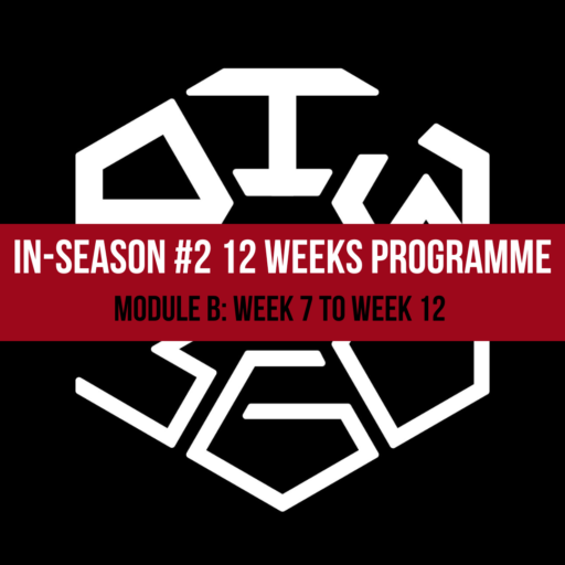 In-Season #2 12 Weeks Programme: Module B (week 7 to week 12)