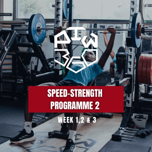 Speed-Strength Programme 2: Week 1,2,3